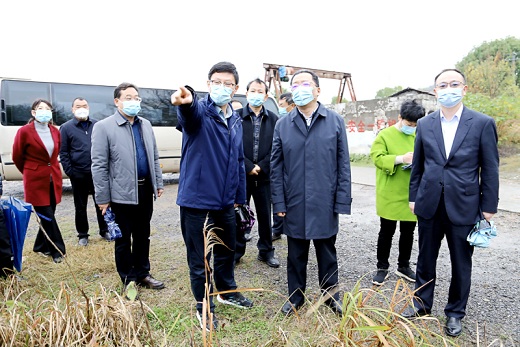 丁純督導集團公司生態環保工作