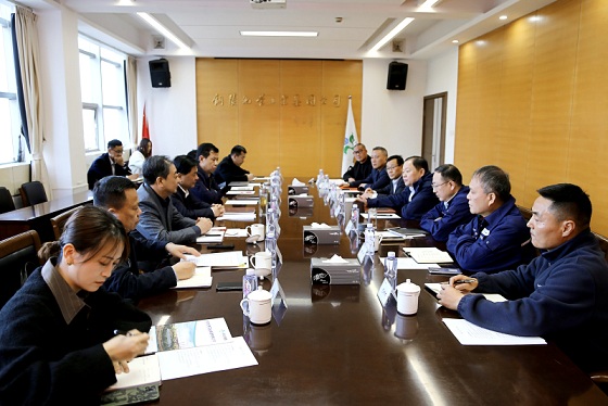 池州市領導率隊來集團公司共謀發展