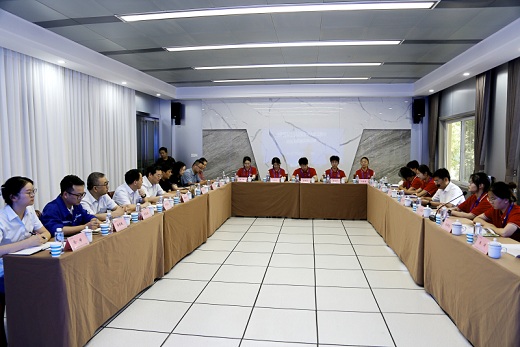 合工大化學與化工學院來集團公司對接校企合作與人才供需工作