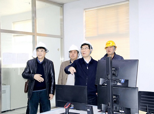 李猛在嘉合開展“四送一服”走訪調研活動時要求  建好運行好新項目  發揮示范帶動作用