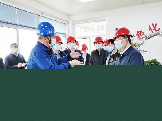 督導(dǎo)節(jié)日期間疫情防控和安全生產(chǎn)等工作　市委書記丁純率隊走進華興